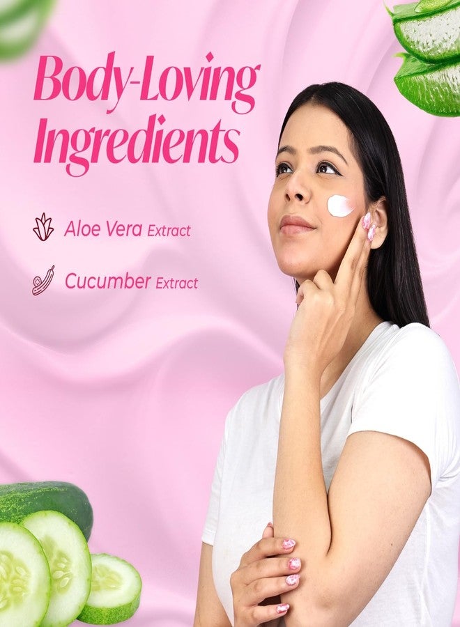 Eloway Moisturizing Cold Cream 50g (Pack of 3) with SPF 15 | Non-Sticky Face Cream with Aloe Vera & Cucumber | Natural Ingredients, For All Skin Types - Image 3