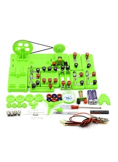 Student Physics Lab Electricity Circuit Magnetism Experiment Kit Learning Supply 20 x 10 x 20cm