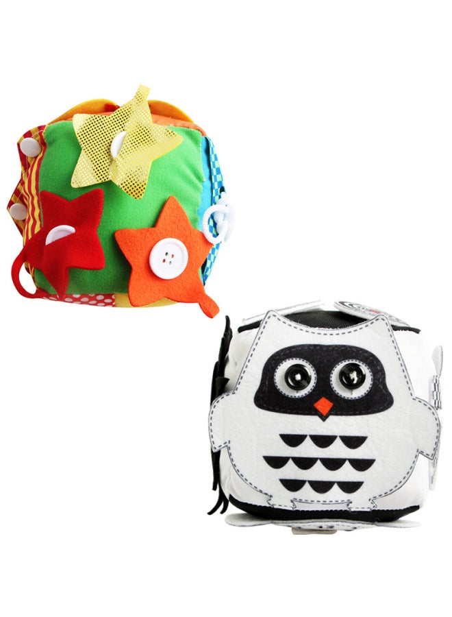 AIPINQI New Cloth Ball Busy Block Children's Montessori Early Education Teaching Aids Kindergarten Hands-on Brain Toys - Image 4