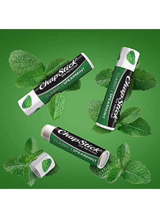 chapstick أنابيب بلسم الشفاه بالنعناع الكلاسيكي - نعناع للعناية بالشفاه - هدية يوم الأب 015 أونصة × 12 - Image 3