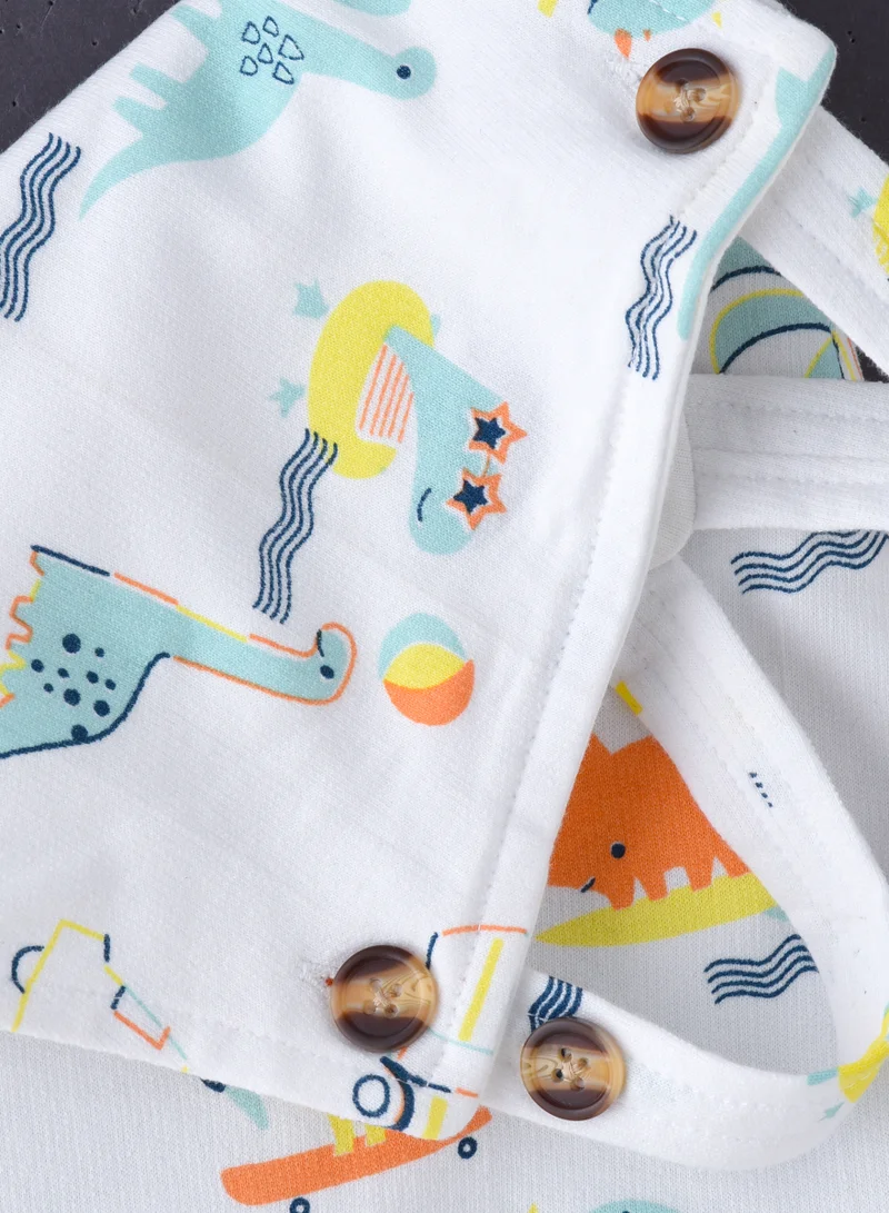 جام Summer Chic: Boys Cotton Dungaree Breezy Comfort & Effortless Style