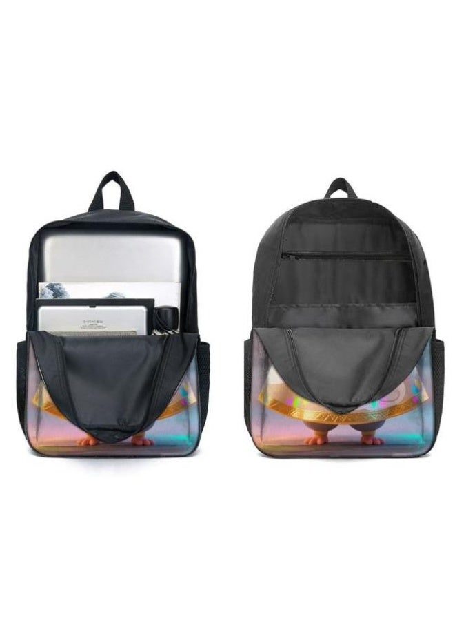 Bright Li Fire Fashion partner of student teenagers! Super cute cartoon bag three-piece set, easy to deal with various occasions (available for students, children, friends on outings, mountain climbing, schooling, etc.) - 9  - Image 4
