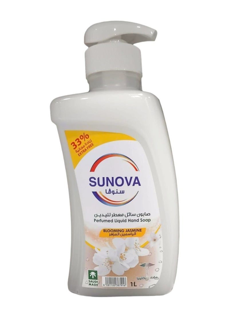 Jasmine Blossom Scented Liquid Hand Soap 1L