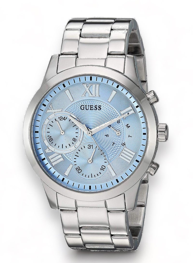 GUESS Women U1070L4 NS Silver-Tone/Blue - Image 2