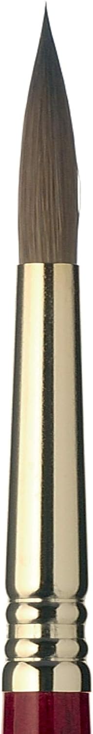 Escoda Reserva 1212 Series Artist Watercolor Short Handle Round Paint Brush Size 8 Pure KolinskyTajmyr12128 - Image 2