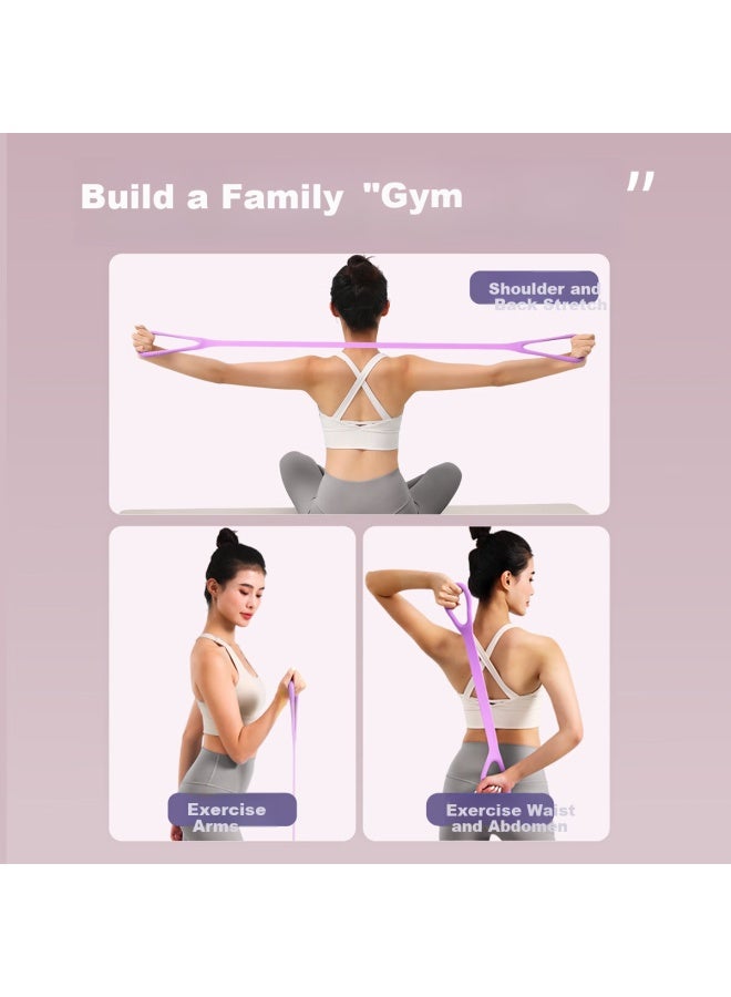 Ou Fan Da Eufondra Elastic Resistance Band Pilates Tension Rope Eight-character Arm Strengthener Back Shoulder Women's Fitness Equipment - Image 2