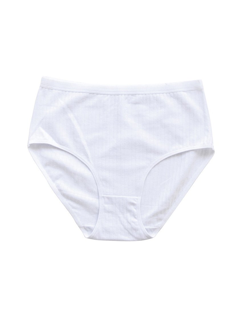 Simple High Waist Triangle Pants 8PCS (Black+White+Grey+Camel) - Comfortable, Breathable, Elastic Underwear, Women's Underwear, and Women's Triangle Pants  - Image 5