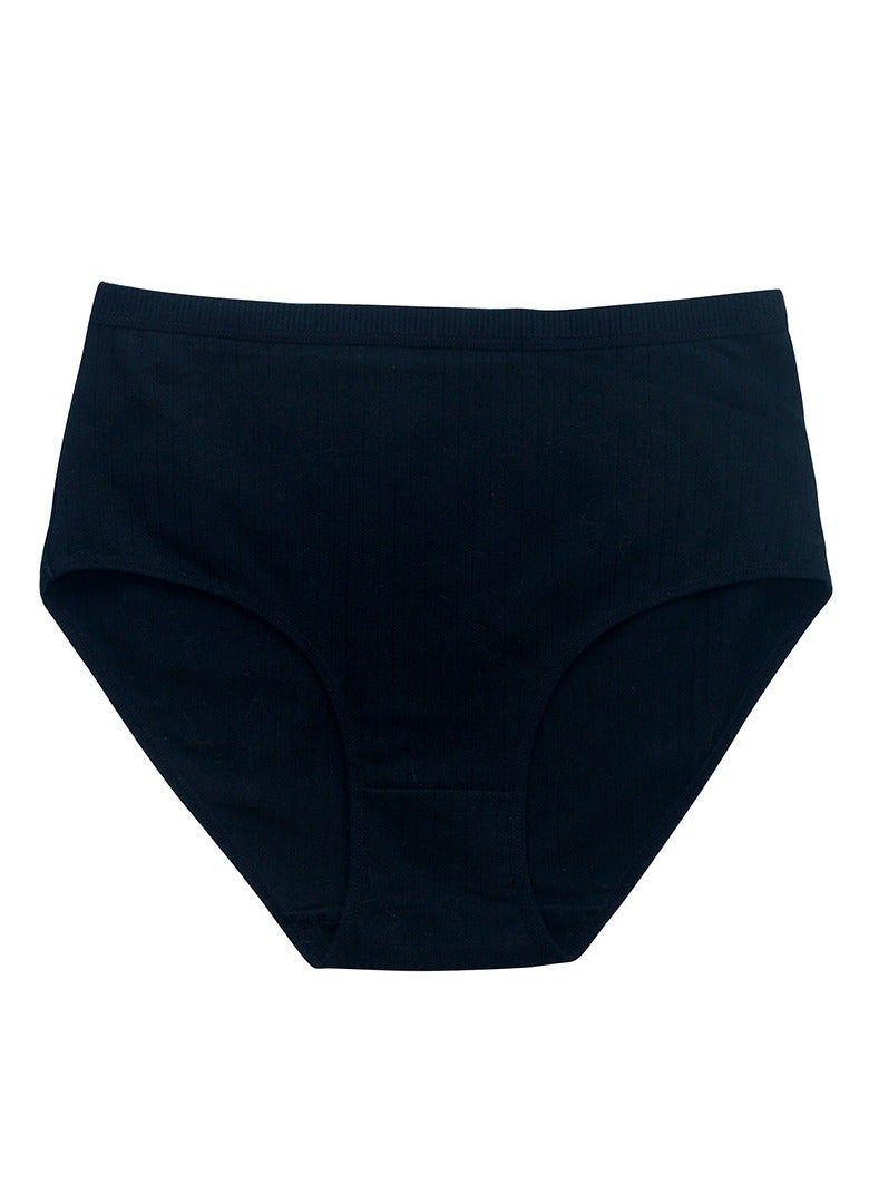 Simple High Waist Triangle Pants 8PCS (Black+White+Grey+Camel) - Comfortable, Breathable, Elastic Underwear, Women's Underwear, and Women's Triangle Pants  - Image 3