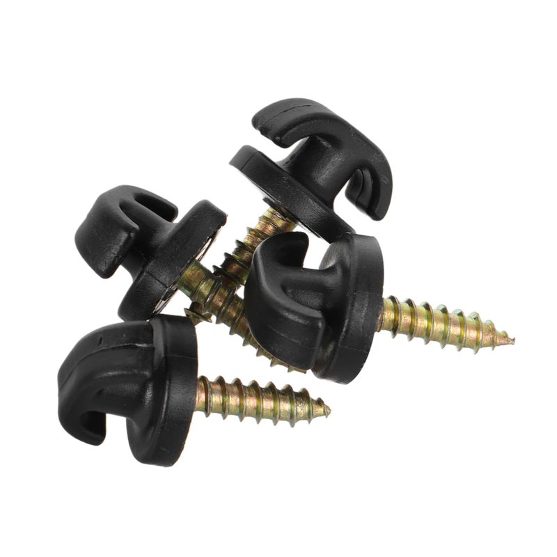 4 Pcs Heavy Duty Cargo Net Hooks for Car Trunk Organization of Bags and Sports Gear - Image 2