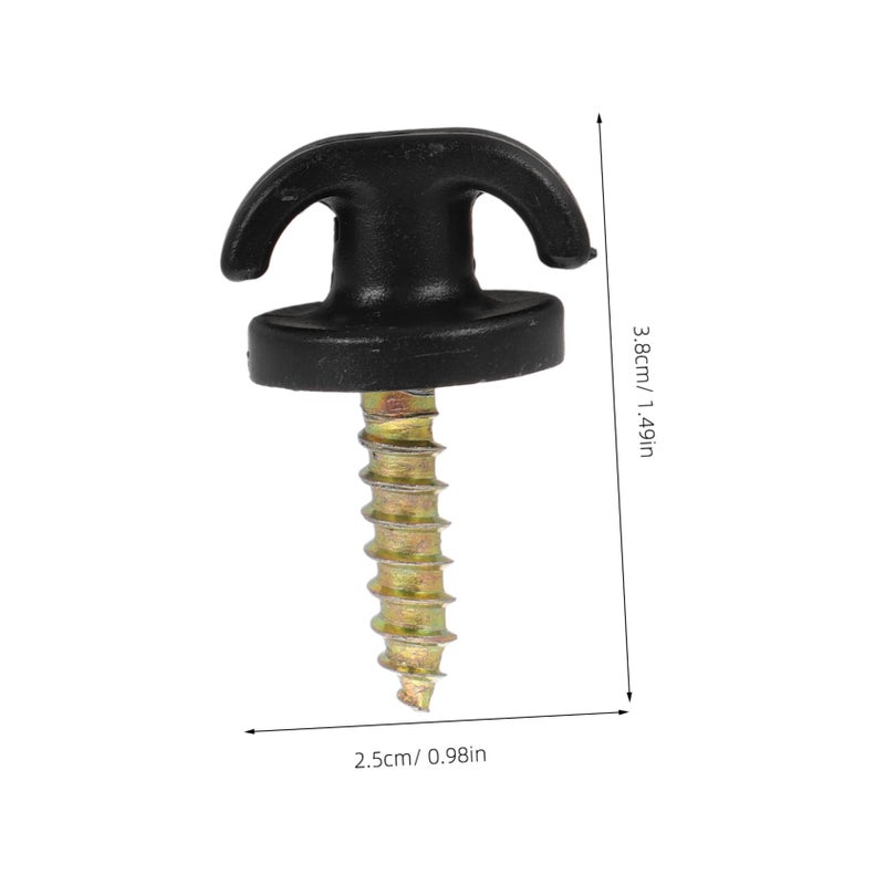 4 Pcs Heavy Duty Cargo Net Hooks for Car Trunk Organization of Bags and Sports Gear - Image 3