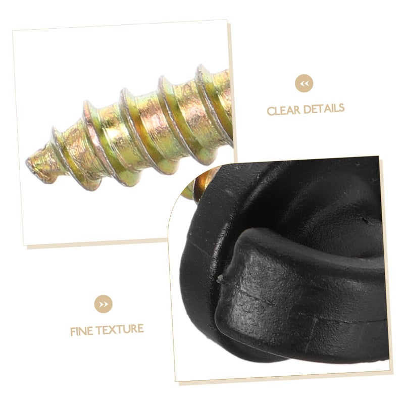4 Pcs Heavy Duty Cargo Net Hooks for Car Trunk Organization of Bags and Sports Gear - Image 4