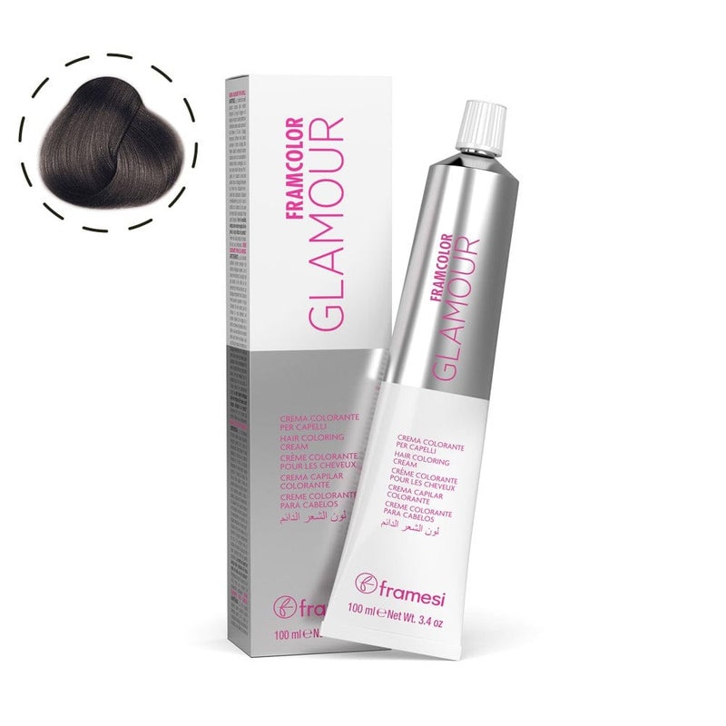 Framesi Morphosis Framesi FramColor Glamour 6.61 Silver Violet 100ml – Professional Silver Violet Hair Color - Image 1