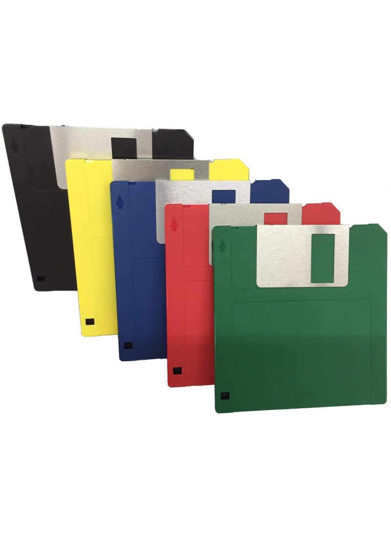 KHypermedia 35 DD2 720KB UnFormatted Floopy Disks Diskettes 50Bulk Pack Assorted Rainbow Colors 