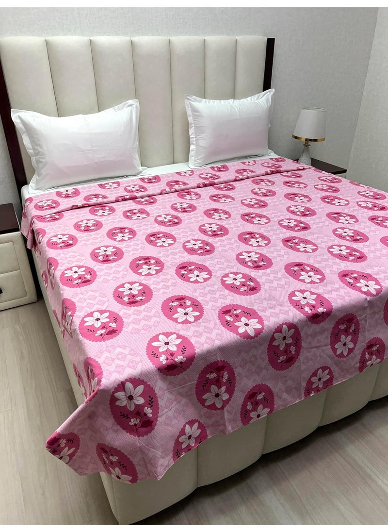 Pure Decor Pure Decor Batik Collection 100 Pure Cotton King Size Duvet CoverDoharQuiltRajai Cover with Zipper 1 Double Bed Blanket Cover with Zipper Duvet Cover 88 X 96 4710  - Image 1