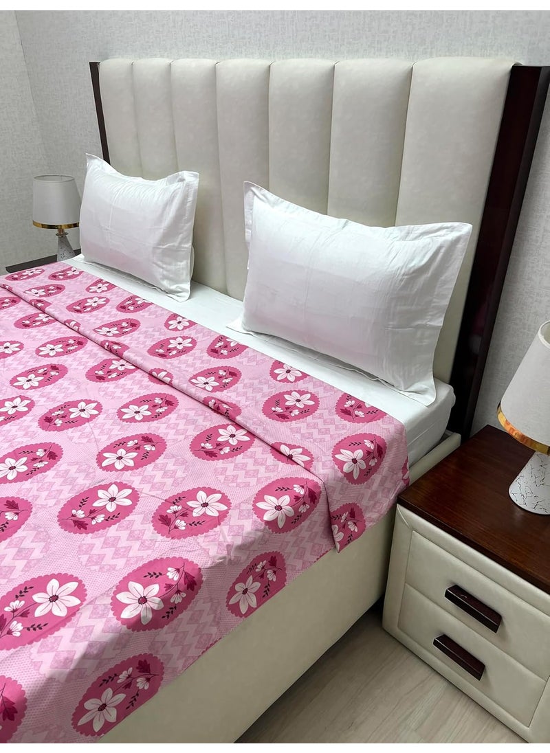 Pure Decor Pure Decor Batik Collection 100 Pure Cotton King Size Duvet CoverDoharQuiltRajai Cover with Zipper 1 Double Bed Blanket Cover with Zipper Duvet Cover 88 X 96 4710  - Image 3