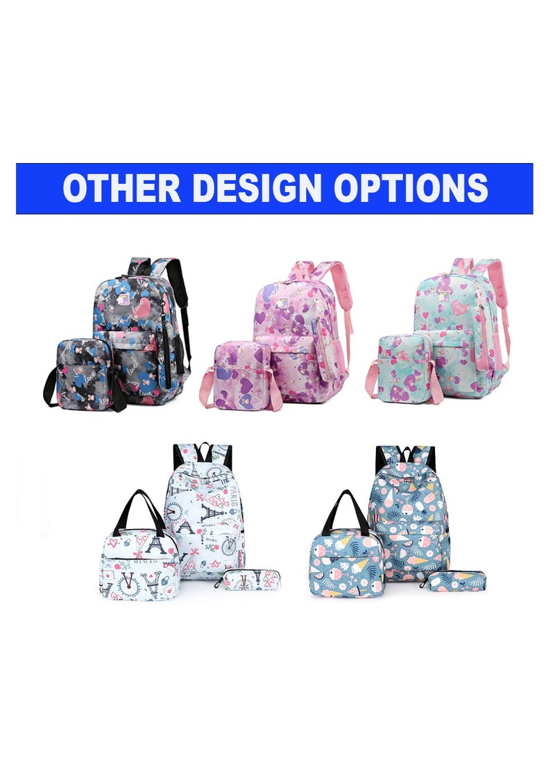 ستار بيبيز حقيبة ظهر ستار بيبيز مكونة من 3 قطع من مجموعات حقائب ظهر للأطفال لمدرسة الأطفال لطلاب المدارس الابتدائية والثانوية - Image 5