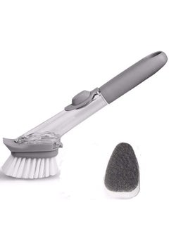 SHVAS SHVAS Automatic Liquid Soap Dispenser Dish Cleaning Brush Sponge Scrubber  - Image 1
