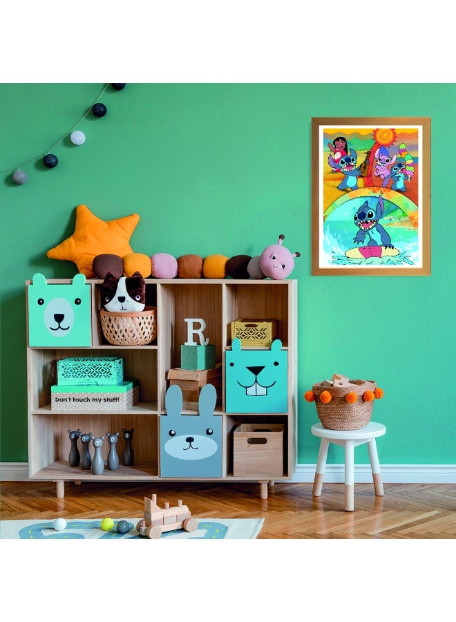 Clementoni Puzzle Stitch Summer Cool 104-Pieces | Jigsaw Puzzle | Puzzle for Adults | Challenging Puzzle | Perfect for Stress Reliever and Puzzle Lovers | Made in Italy - Image 3