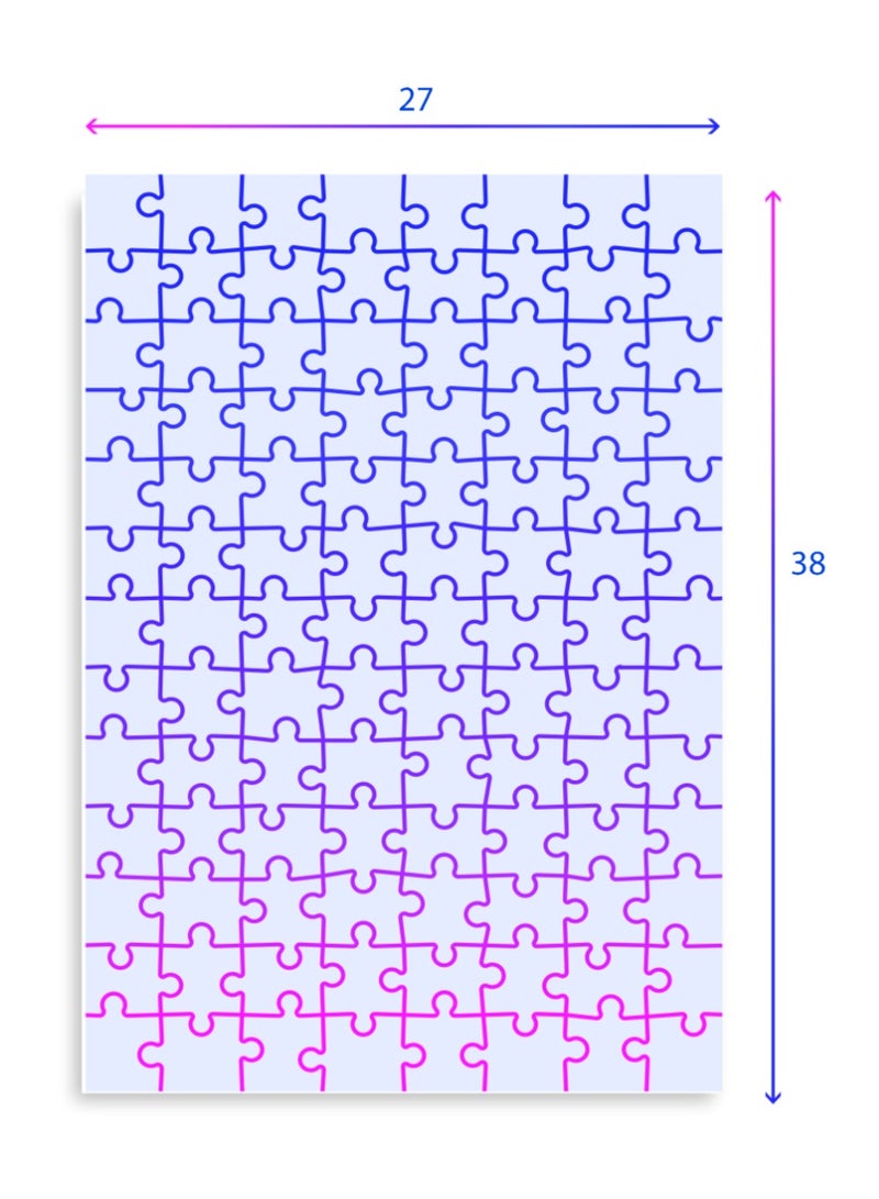 Clementoni Puzzle Stitch Summer Cool 104-Pieces | Jigsaw Puzzle | Puzzle for Adults | Challenging Puzzle | Perfect for Stress Reliever and Puzzle Lovers | Made in Italy - Image 4