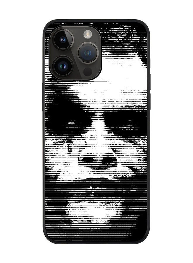 Stylizedd Rugged Black edge case for Apple iPhone 14 Pro Max Slim fit Soft Case Flexible Rubber Edges Anti Drop TPU Gel Thin Cover - Joker - Image 1