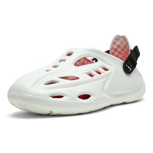 Campus Men's GC-4019B WHITE/RED Clogs - 6UK/India GC-4019B - Image 1