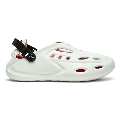 Campus Men's GC-4019B WHITE/RED Clogs - 6UK/India GC-4019B - Image 2
