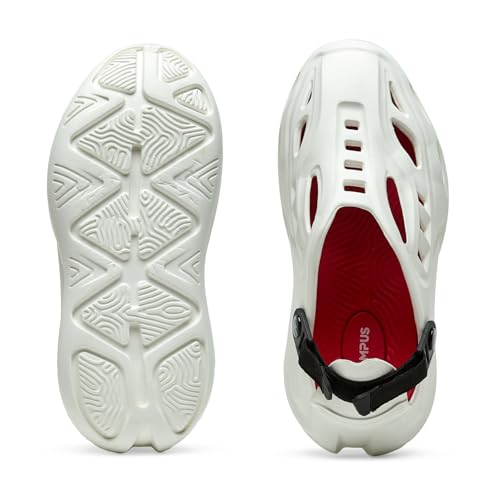 Campus Men's GC-4019B WHITE/RED Clogs - 6UK/India GC-4019B - Image 5