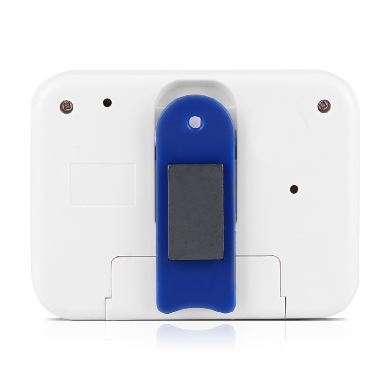 4-Channel Digital Timer: 99H 59M 59S Max Countdown, Independent Multi-Channel Buzzer Reminder - Magnetic Backing, Foldout Bracket, Hanging Holes for Home Kitchen, Classroom, Exercise, Homework Use - Image 5