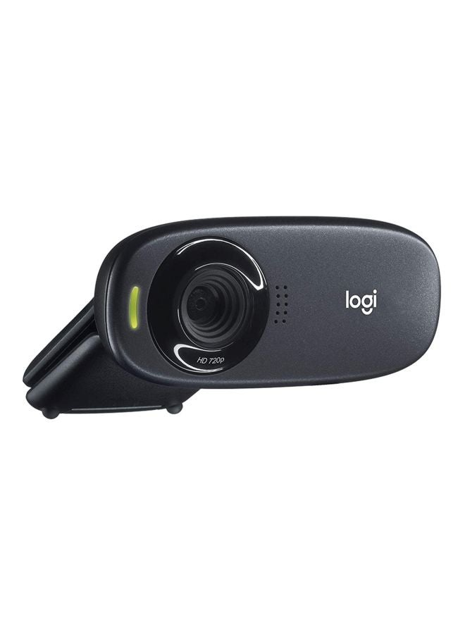 Logitech C310 HD Webcam Black - Image 3