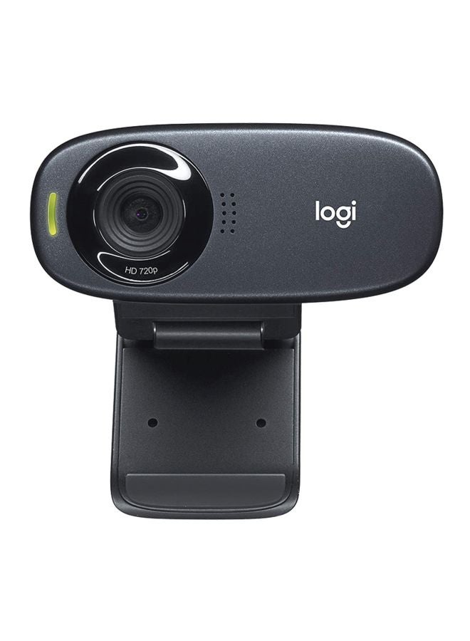 Logitech C310 HD Webcam Black - Image 4
