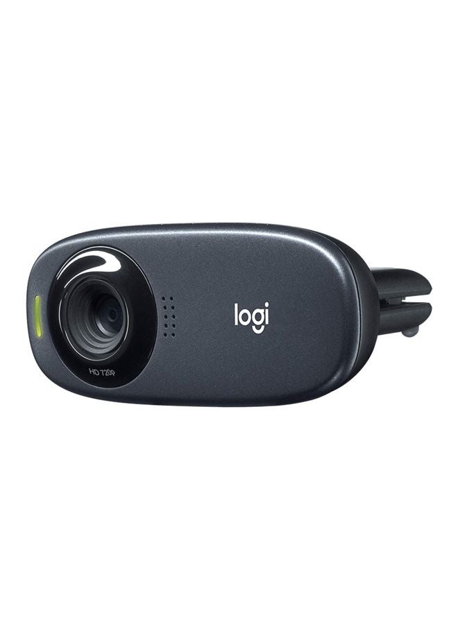 Logitech C310 HD Webcam Black - Image 2