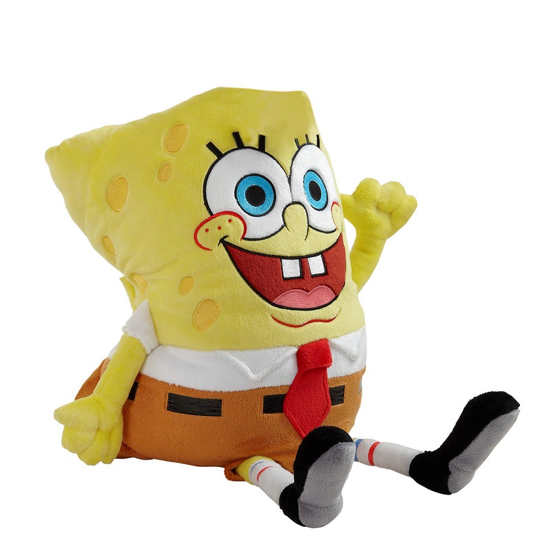 Pillow Pets 16 inch Spongebob Squarepants Stuffed Animal, Nickelodeon Plush Toy Gift for Kids - Image 3