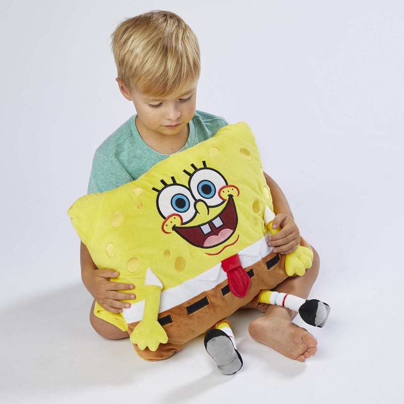 Pillow Pets 16 inch Spongebob Squarepants Stuffed Animal, Nickelodeon Plush Toy Gift for Kids - Image 4