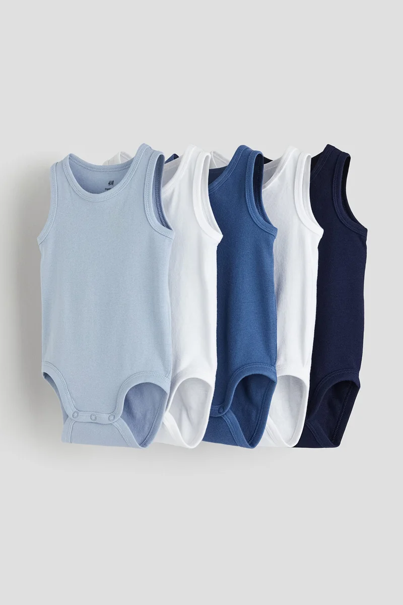 اتش اند ام 5-Pack Cotton Bodysuits
