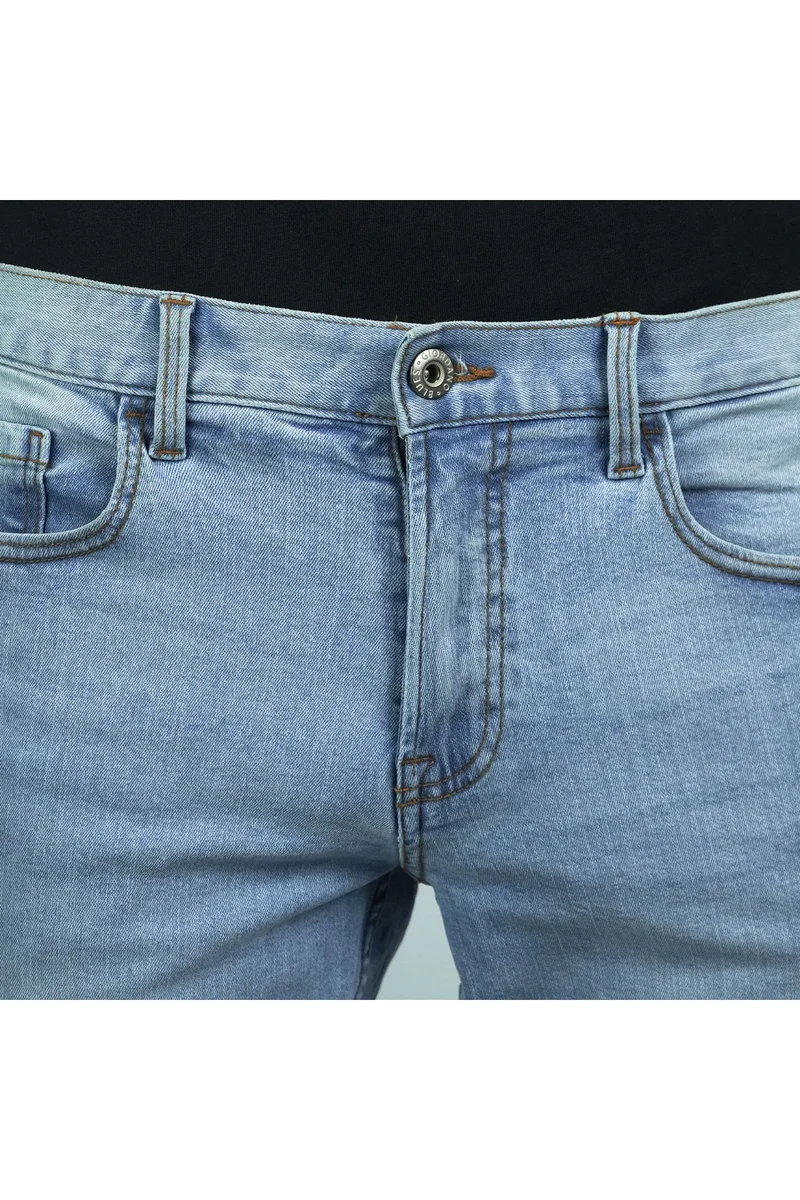 GIORDANO Men's Blue Skinny Tapered Jeans
