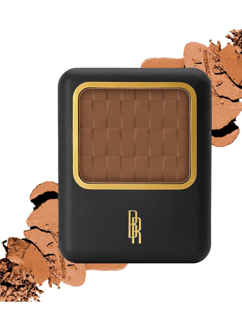 Black Radiance Black Radiance Natural Matte Foundation Powder, Minimizes Shine, Golden Almond  - Image 1