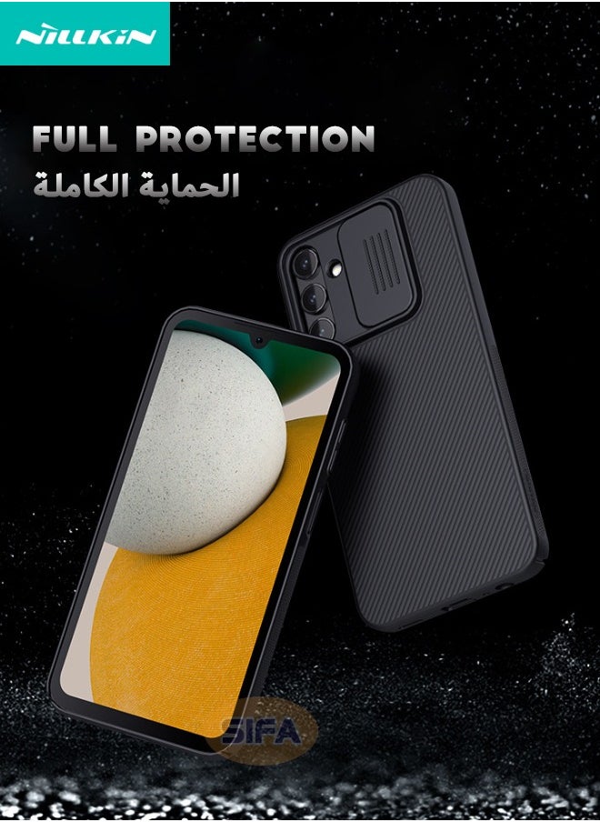 Nillkin - Samsung Galaxy A16 Case, Slide Camera Case Design, 360° Full Body Coverage Shockproof Phone Back Cover, Anti-Fall Anti-Scratch Anti-Slip Anti-fingerprint Protective Case for Samsung Galaxy A16, Black - Image 1