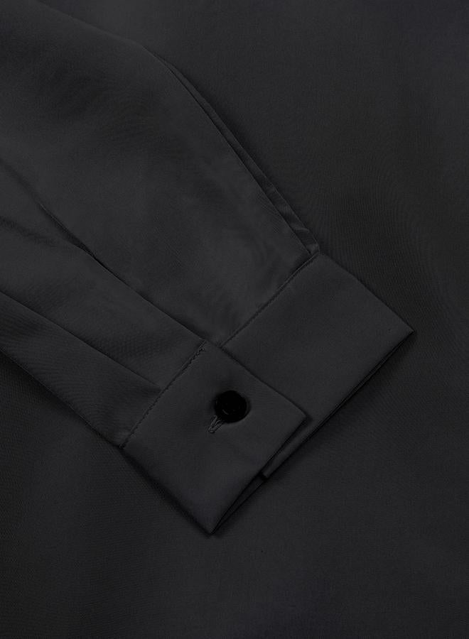 Take Two Men Solid Pocket Detail Long Sleeve Jacket - Image 4