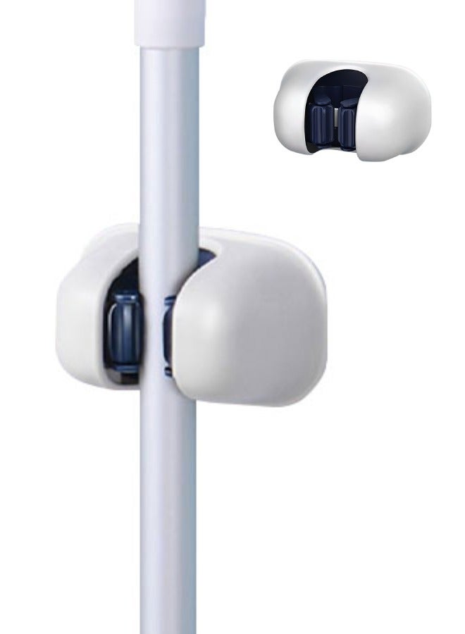 Wall Mounted Mop and Broom Holder for Organizing Garage, Kitchen, Garden, and Laundry  - Image 1