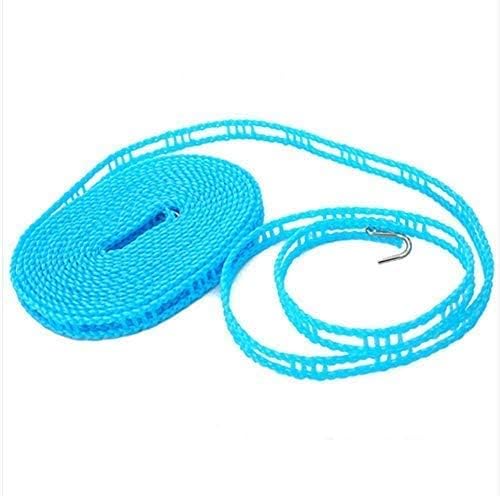 Bittern Clothes Lines Windproof Laundry Line for Outdoor Indoor Home Laundry Drying Rope 5 Meter Each Cloth String is 5 Meter LongRandom Color 1 - Image 1
