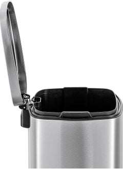 Crocodile CROCODILE تمساح Stainless Steel Trash Can, Soft-Close Lid & Durable Foot Pedal, Smudge-Resistant Dustbin, 30 Liter/7.9 Gallon Capacity, 2 Years Warranty  - Image 3