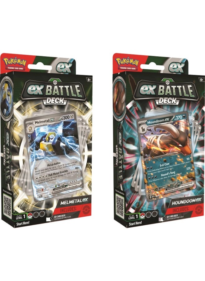 Pokemon Pokemon: Melmetal ex & Houndoom ex - ex Battle Decks  (Assorted 1 Piece)  - Image 1