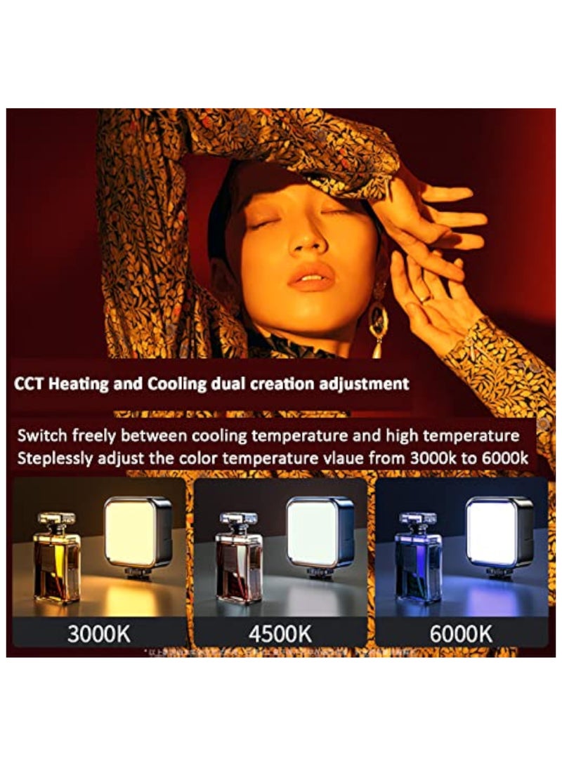 erorex Mobile Phone LED Selfie Fill Light With Clip & Adapter Mini Portable To Take Pictures & Videos For Live Selfie, Compatible With All Devices, For Phone, iPhone, Android, iPad, Laptop (Black) - Image 2