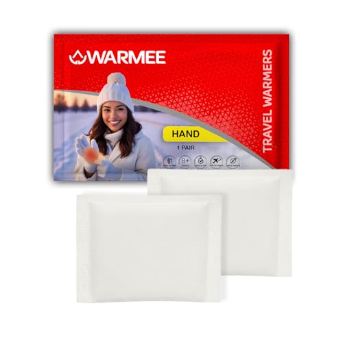 WARMEE Hand Warmers (Pack of 4 Pairs)|| 8+ Hours of Real Safe and Natural Heat | Ideal for Children and Adults || Travel Warmers for Winter Holidays, Camping, Trekking || Air Activated - Image 1