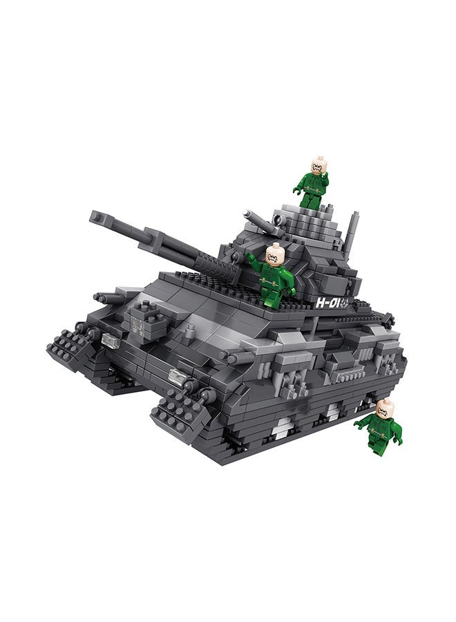 NIBEMINENT T3623 Military Model Tank Atomic Building Blocks Kit 4+ Years - Image 1