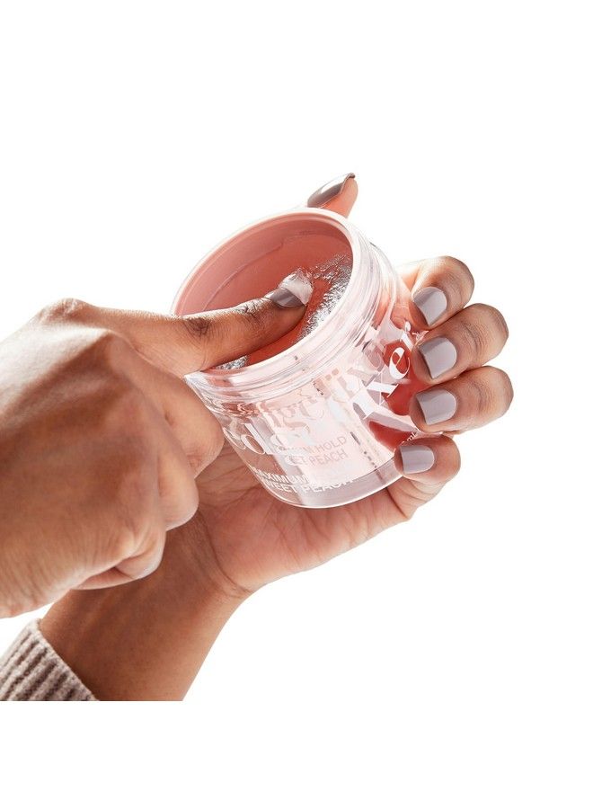 Red by Kiss Edge Fixer 24 Hour Maximum Hold Edge Wax No Flaking Biotin B7 Infused Hair Gel 3.38 Fl.Oz (Sweet Peach) - Image 4