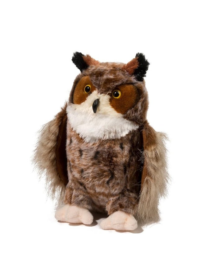 Douglas Einstein Great Horned Owl Plush Stuffed Animal - Image 2