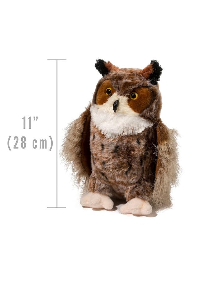 Douglas Einstein Great Horned Owl Plush Stuffed Animal - Image 5
