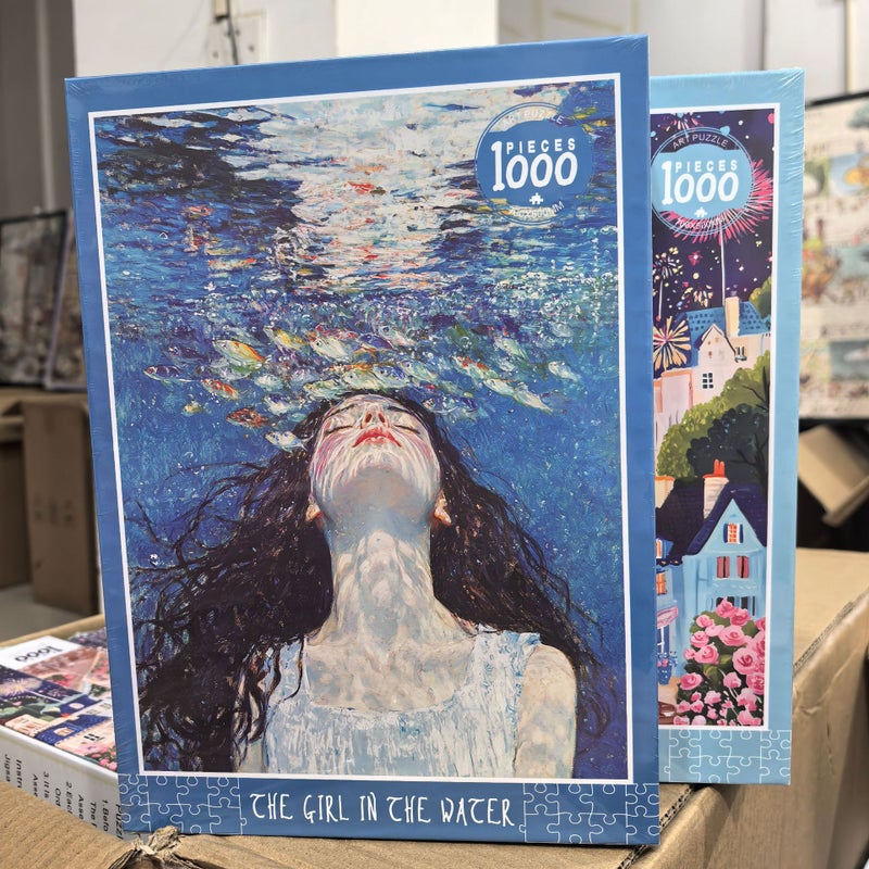 Velvet Puzzle 1000 Pieces Nezha Cloth Diy Paper Adult Decompression Kidsren'S Toys - Image 2