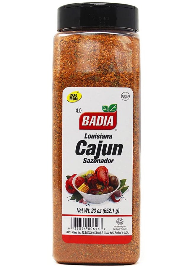 BADIA Louisiana Cajun Seasoning, 23 oz – Bold & Spicy Creole Blend for Meats, Seafood, Vegetables & More – Perfect for Grilling, Cooking, and Seasoning  - Image 1